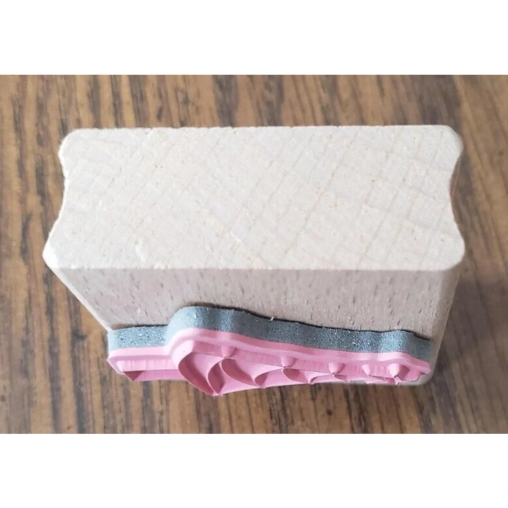 Studio G Kolette Hall Art Deco Christmas Tree Wood Mounted Rubber Stamp - Picture 3 of 6